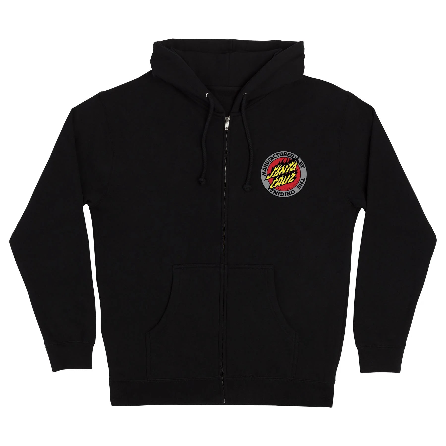 Jaqueta Flamed MFG Dot Mens Santa Cruz Zip Hoodie