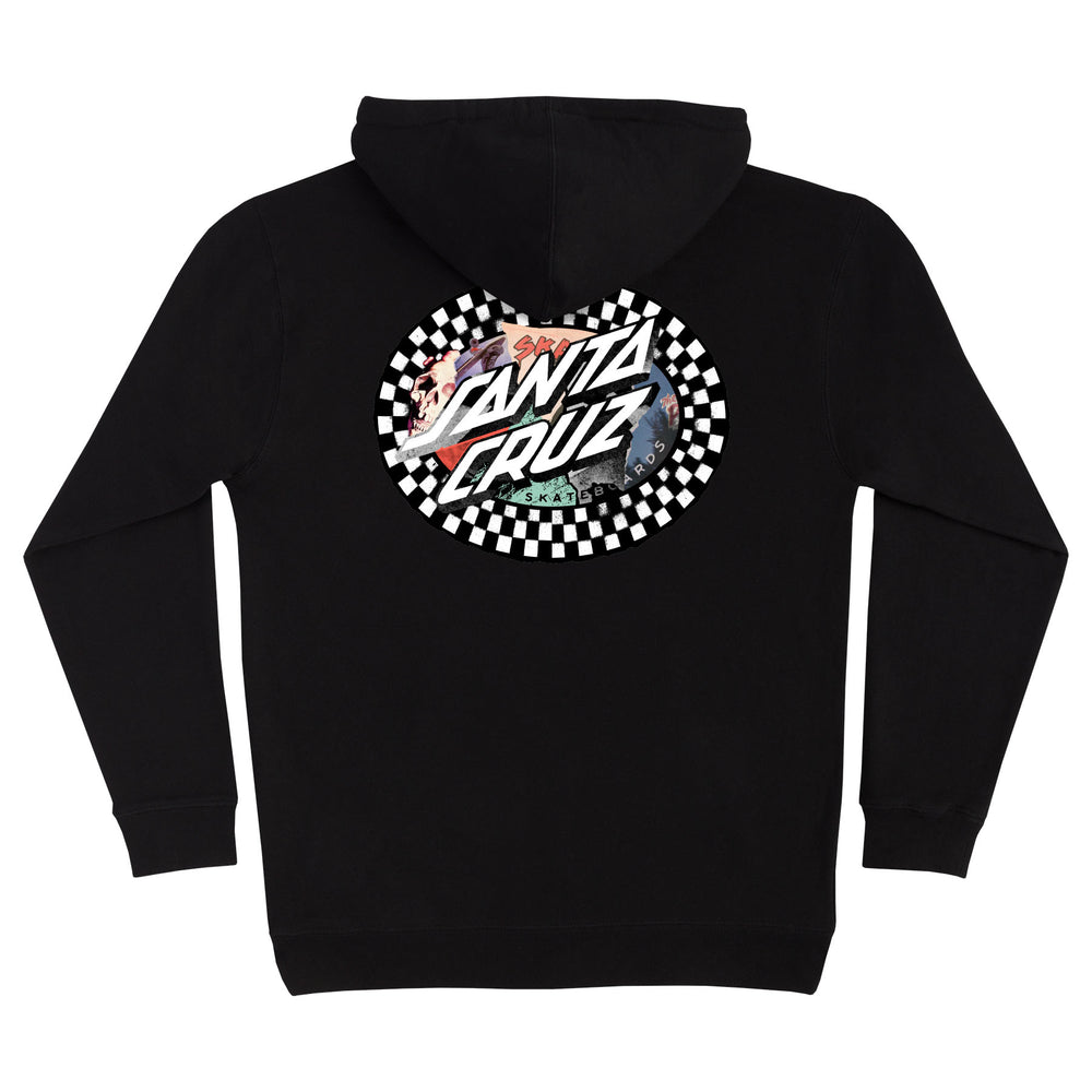 Moletom Collage Oval Dot Mens Santa Cruz Hoodie