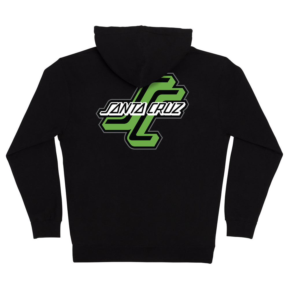 Jaqueta Outer OGSC Mens Santa Cruz Zip Hoodie