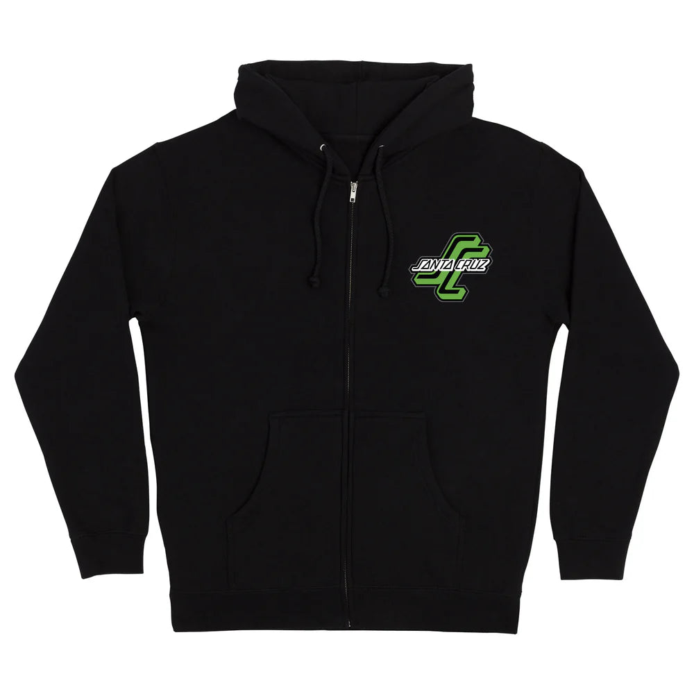 Jaqueta Outer OGSC Mens Santa Cruz Zip Hoodie